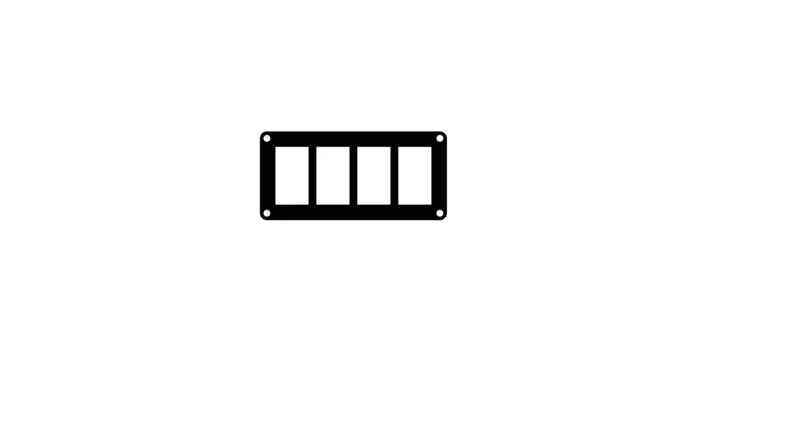 Parametric Rocker Switch Panel (Bảng công tắc rocker tùy chỉnh) - Image 2