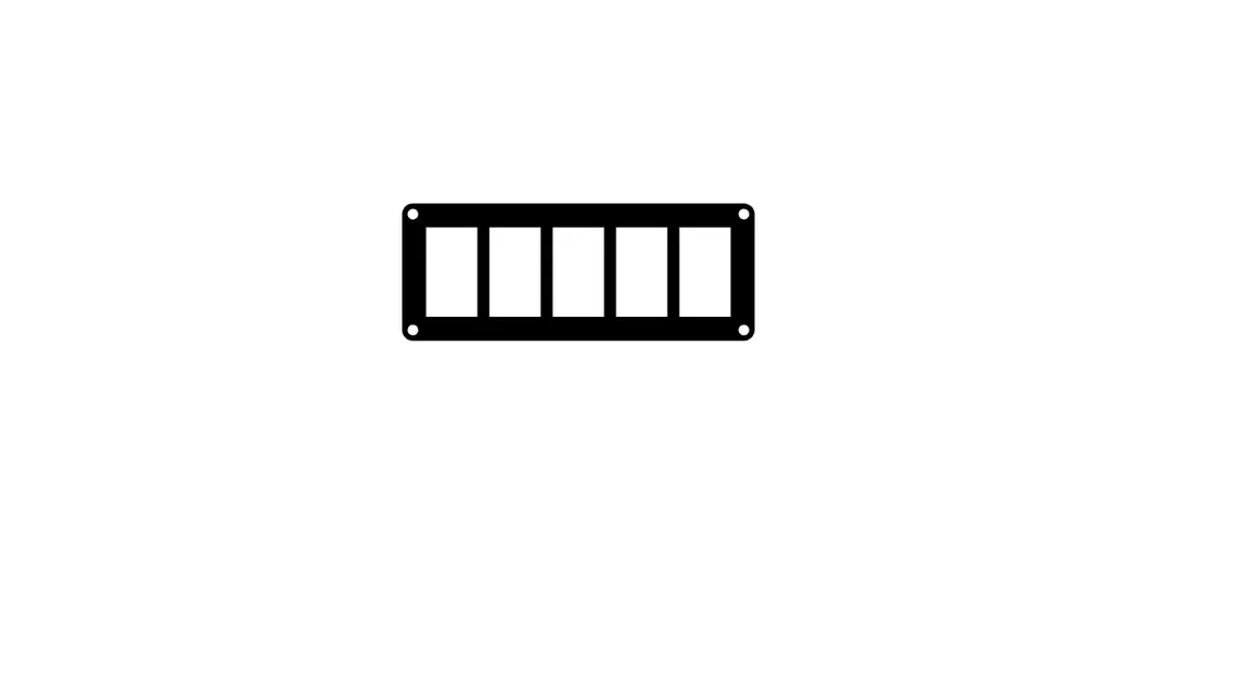 Parametric Rocker Switch Panel (Bảng công tắc rocker tùy chỉnh) - Image 3