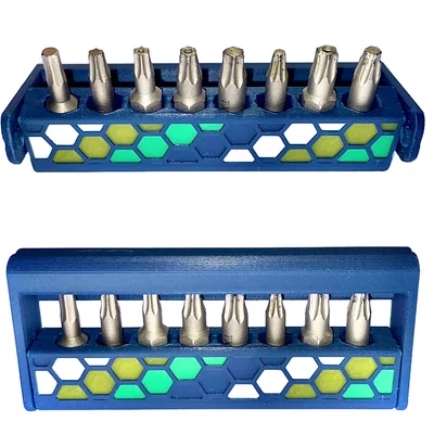 Print in Place Bit Box – Hộp đựng bit in liền khối gập gọn