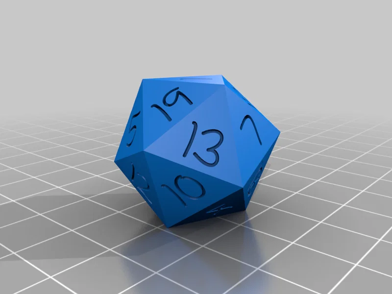D20 - Đánh số cân bằng, dễ đọc, dễ in! - Image 3