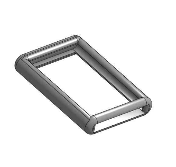 Ốp chống sốc TPU cho SSD Samsung T7 (Samsung T7 SSD bumper case) - Image 2