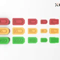 Nắp che pin LiPo (LiPo Battery Caps) cho T-Plug, XT30/60/90 & EC5 - Thumbnail 2