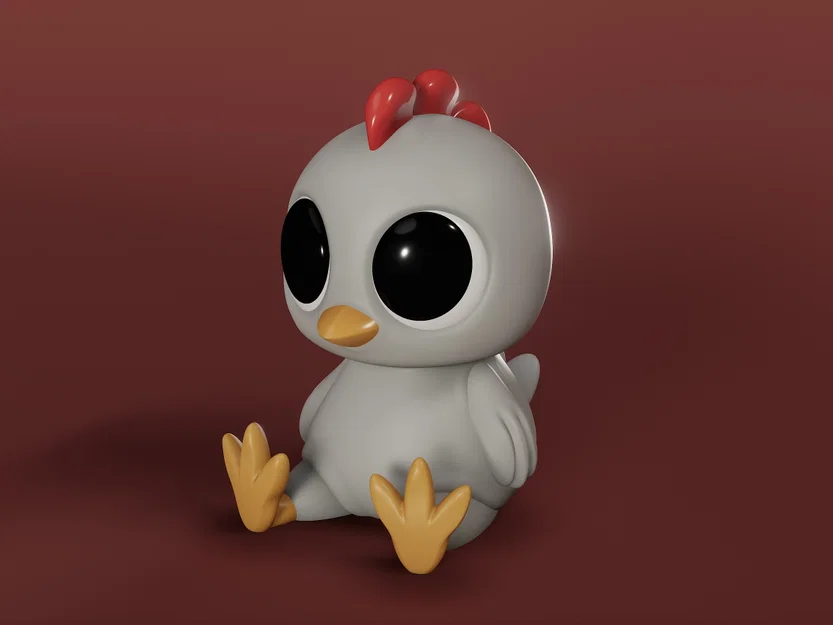 Chicken Peep – Gà con mắt to dễ thương - Image 1