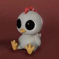 Chicken Peep – Gà con mắt to dễ thương - Thumbnail 1