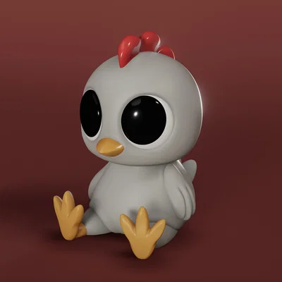 Chicken Peep – Gà con mắt to dễ thương