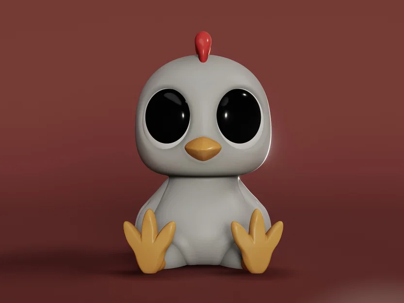Chicken Peep – Gà con mắt to dễ thương - Image 2