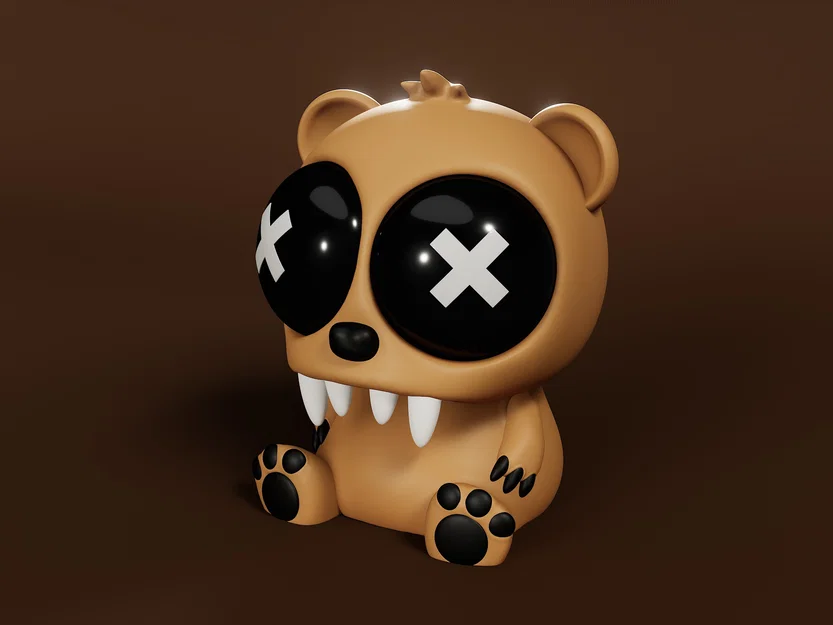 Zombie Bear – Gấu Bông Zombie Dễ Thương Mà Rùng Rợn - Image 1