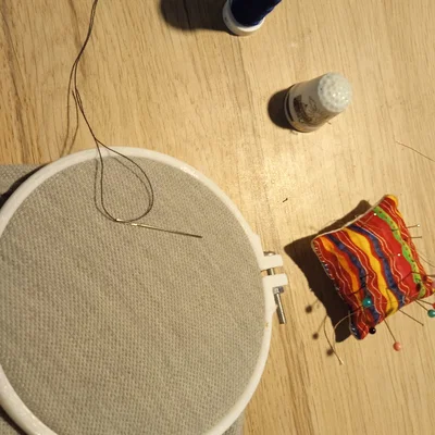 Khung thêu cầm tay in 3D (Embroidery Hoop) tiện lợi cho mọi loại vải