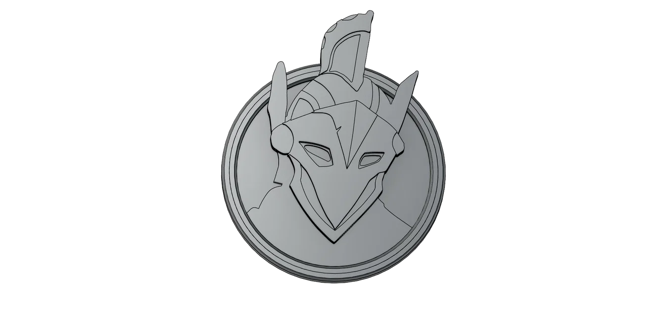 Mô hình huy hiệu Ares Medallion trong Fortnite cho máy in 3D - Image 1