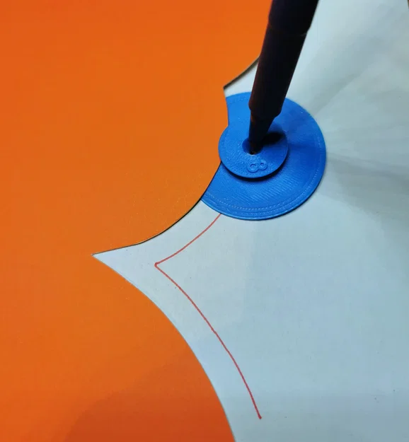 Bộ dụng cụ đánh dấu đường may (Seam Allowance Tools) 3D in - Image 2