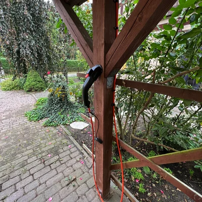 Giá treo đầu sạc xe điện Type 2 (EV) gắn tường