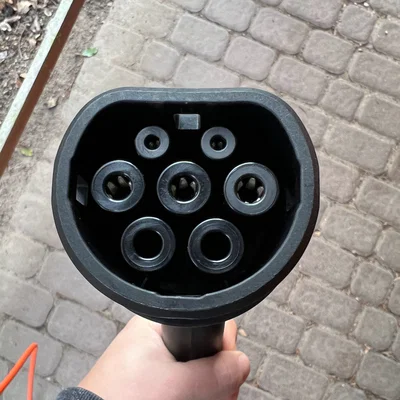 Giá treo đầu sạc xe điện Type 2 (EV) gắn tường