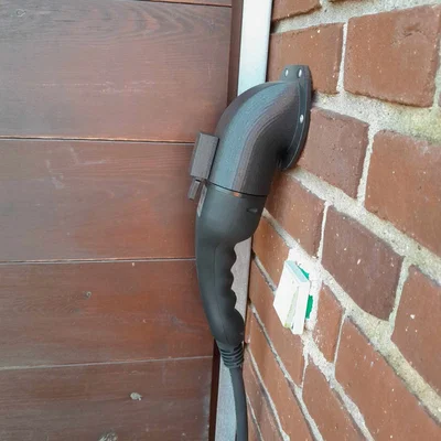 Giá đỡ đầu sạc xe điện Type 2 (Type 2 EV charging holder)