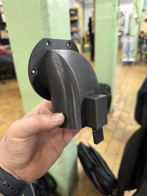 Giá đỡ đầu sạc xe điện Type 2 (Type 2 EV charging holder) - Image 3