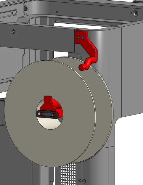 Giá đỡ cuộn Filament cho Bambu Lab P1P (Spool Holder Bambu Lab P1P) - Image 6