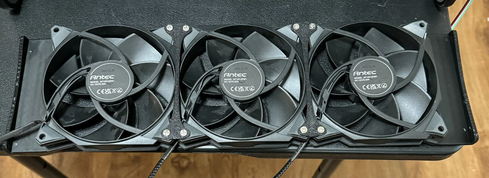 Bộ gắn tường quạt 120mm cho case server Rosewill RSV-R4000U 4U - Image 5