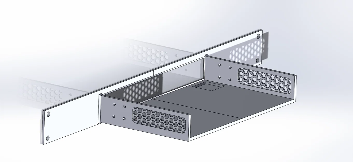 Ngàm gắn rack 19" cho EdgeRouter 4 (EdgeRouter 4 Rack Mount) - Image 2