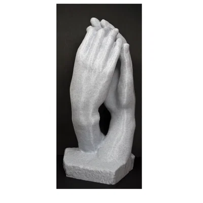 Mô hình 3D Tượng điêu khắc đôi bàn tay tình nhân nghệ thuật