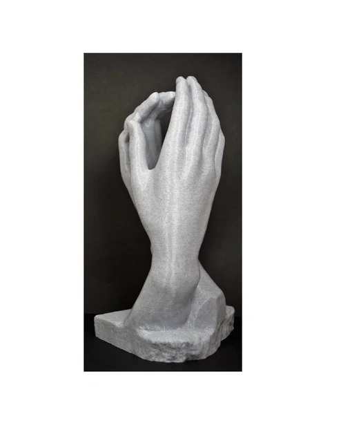 Mô hình 3D Tượng điêu khắc đôi bàn tay tình nhân nghệ thuật - Image 9