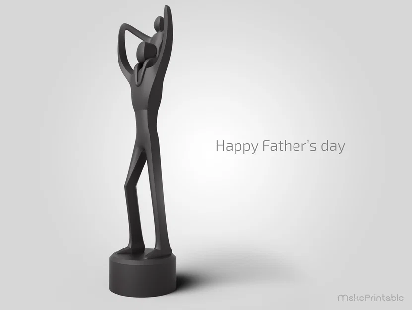 Tượng Điêu Khắc Ngày Của Cha (Father's Day Sculpture) - Image 1