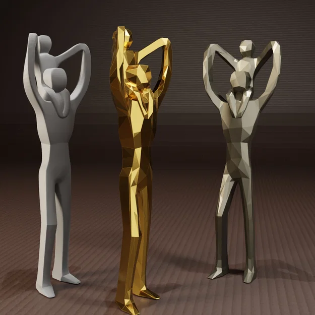 Tượng Low Poly Ngày của Cha - Image 1