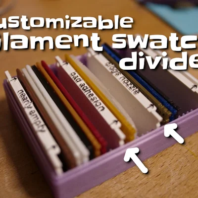 Vách ngăn swatch filament tuỳ biến