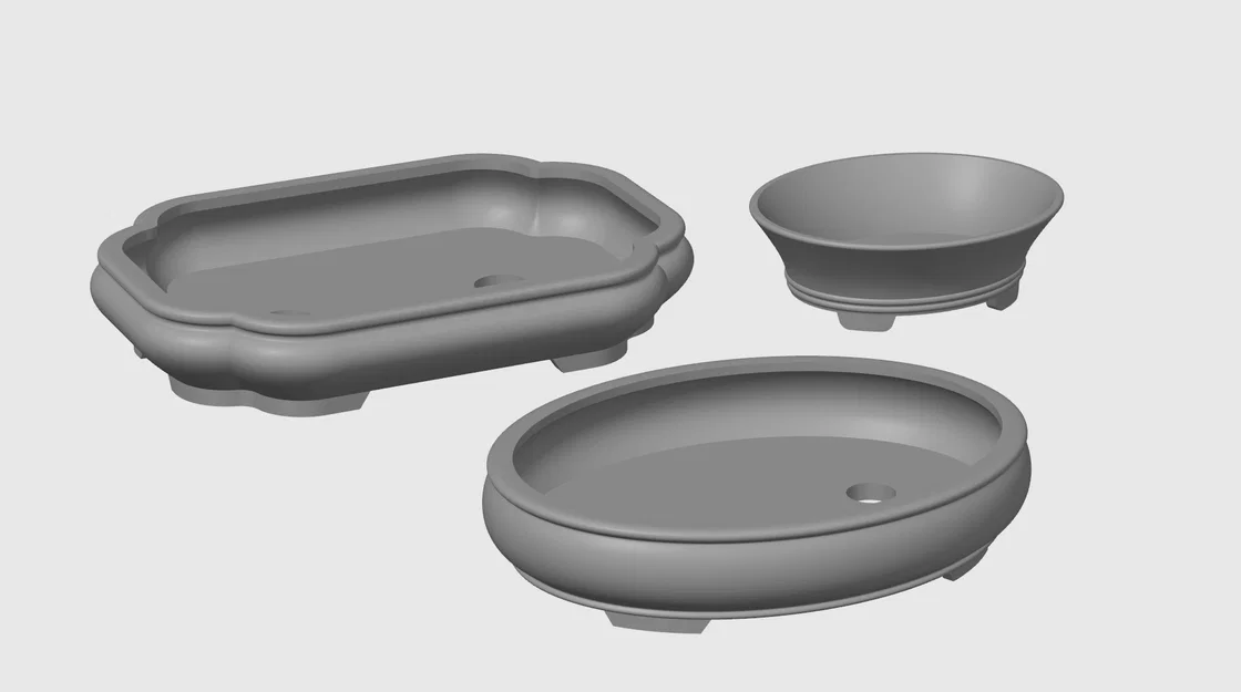 Chậu bonsai (Bonsai pot) - Image 1