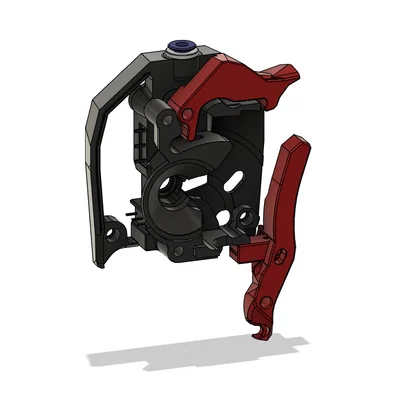 Sensor filament Stealthburner CW2: latch ECAS gia cường + Filametrix mod (STL cuối)
