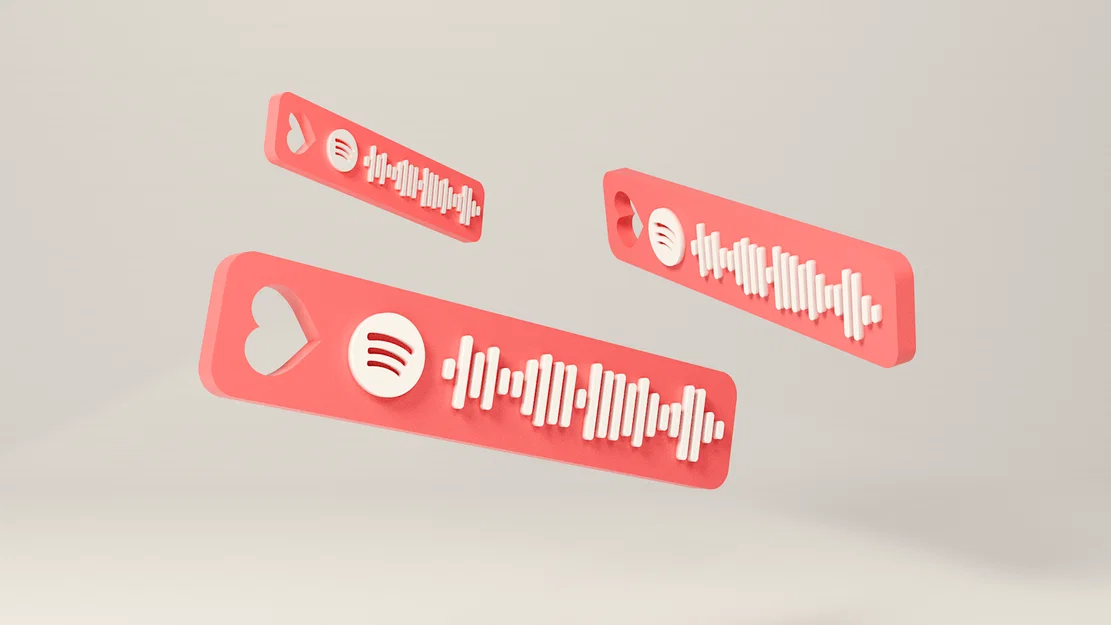 Móc khóa Spotify Code tùy chỉnh tự động - Image 1