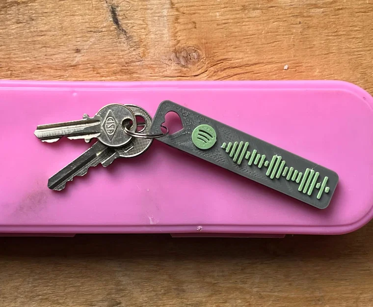 Móc khóa Spotify Code tùy chỉnh tự động - Image 3