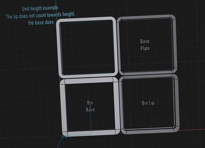 File STEP mẫu Gridfinity - Image 1