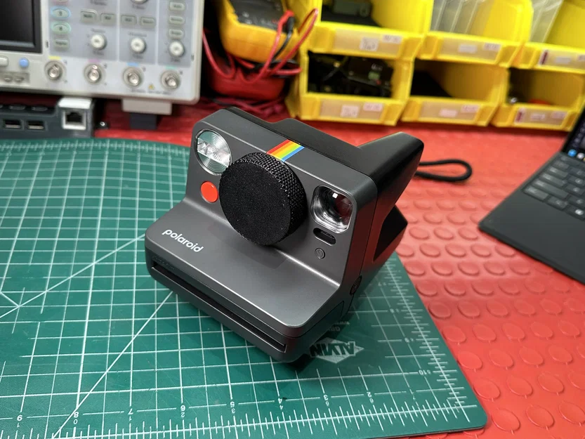 Nắp đậy ống kính Polaroid Now Gen2 - Bảo vệ ống kính dễ dàng - Image 1