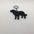 Móc khóa hình chú chó Golden Retriever in 3D đáng yêu - Thumbnail 1