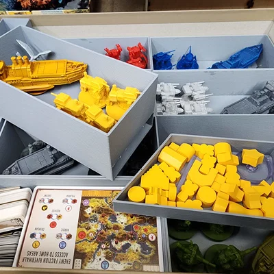 Insert cho board game Scythe kèm các bản mở rộng