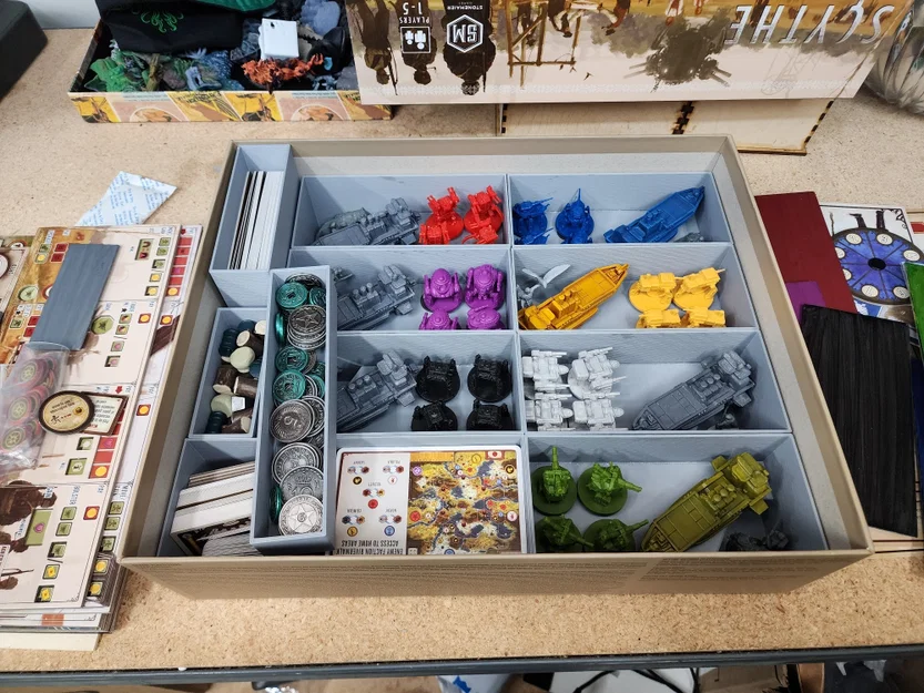 Insert cho board game Scythe kèm các bản mở rộng - Image 6