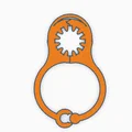 Kẹp cây Plant Clip kẹp cọc siêu chắc size vừa cho cane 8–10mm - Thumbnail 4