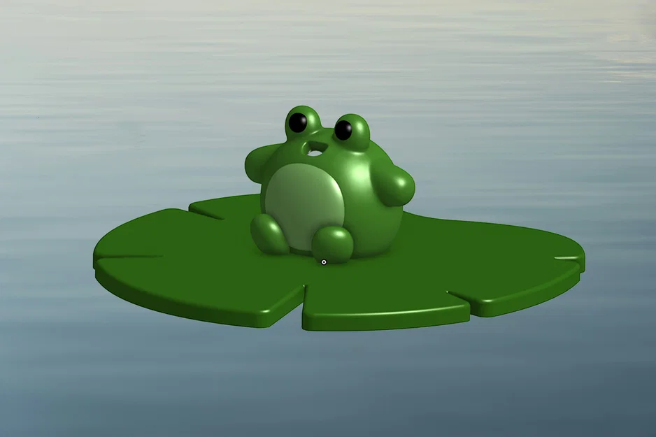 Ếch Nổi và Lá Súng Nổi (Floating Frog and Lilypad!) - Image 1