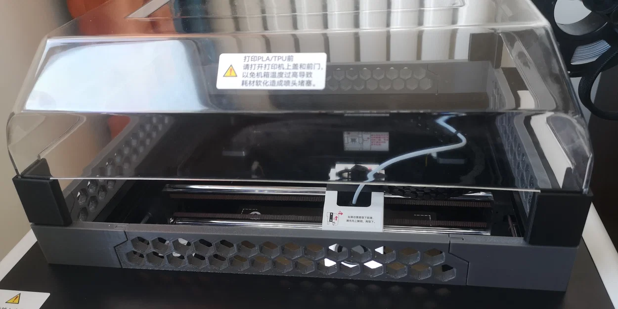 Qidi X-Plus 3 - Top Cover Riser (Bộ nâng nắp trên) - Image 2