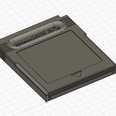 Cartridge Game Boy (mẫu trang trí)