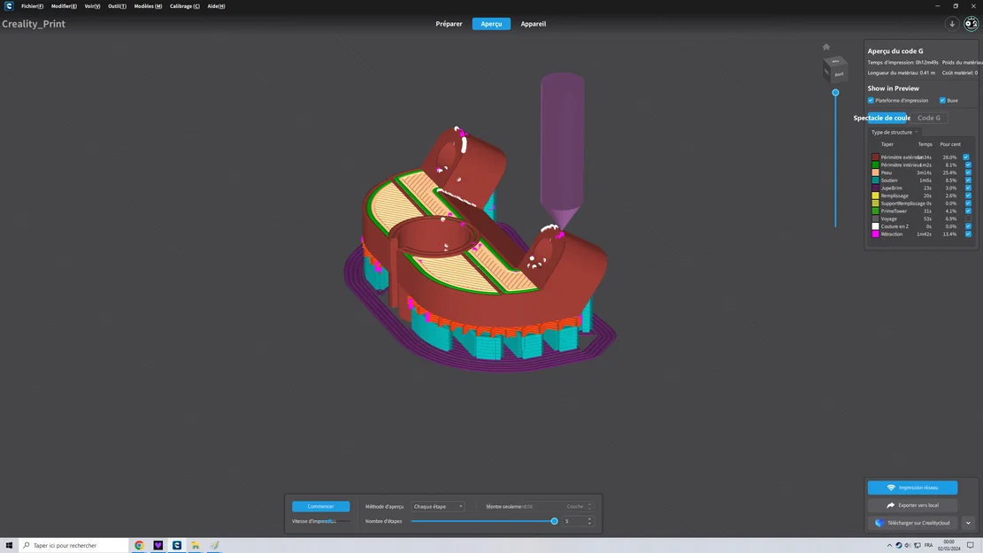 Đèn LED cho đầu in (print head) Ender3 V3 KE - Image 5