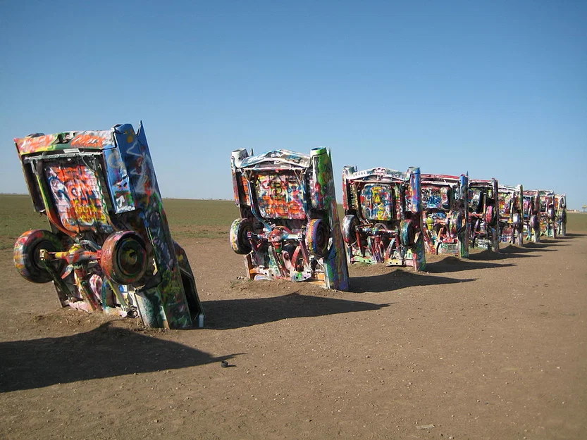 Cadillac Ranch – Amarillo, Texas, USA - Image 12