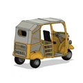 Xe Tuk-Tuk/ Auto Rickshaw màu vàng có chuyển động – Version 2 - Thumbnail 3