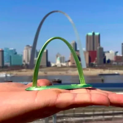 Gateway Arch - St. Louis, Missouri, USA (Mô hình in 3D)