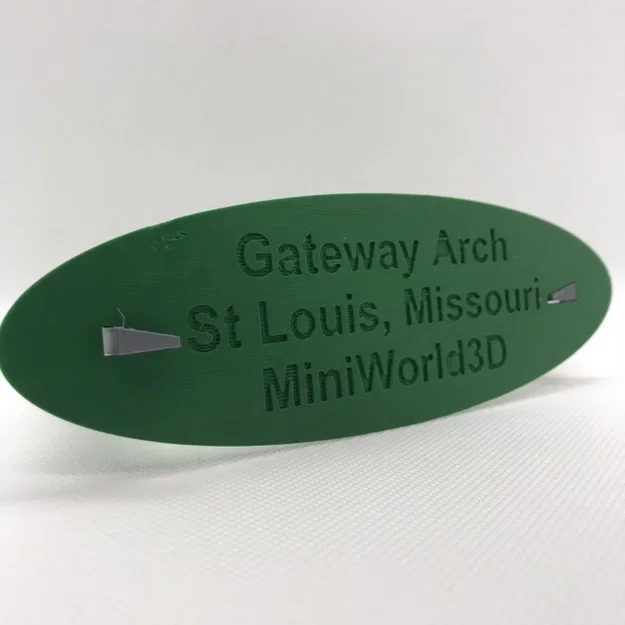 Gateway Arch - St. Louis, Missouri, USA (Mô hình in 3D) - Image 3