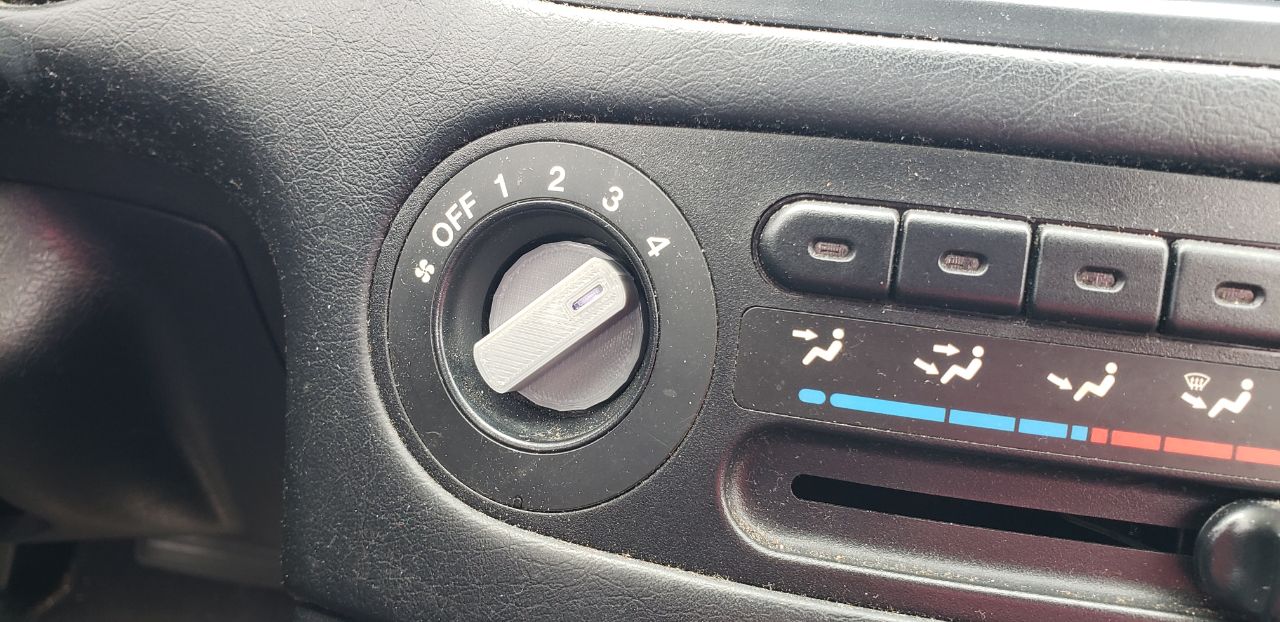 Núm vặn điều khiển AC/Fan Honda Del Sol 92-98 - Image 2