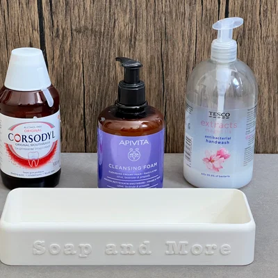 Khay sắp xếp nhà tắm cho bình xà phòng nhấn & mỹ phẩm