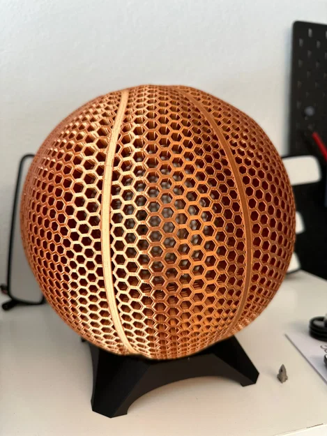 Mô hình bóng rổ Wilson airless độc đáo - Tự in 3D tại nhà - Image 1
