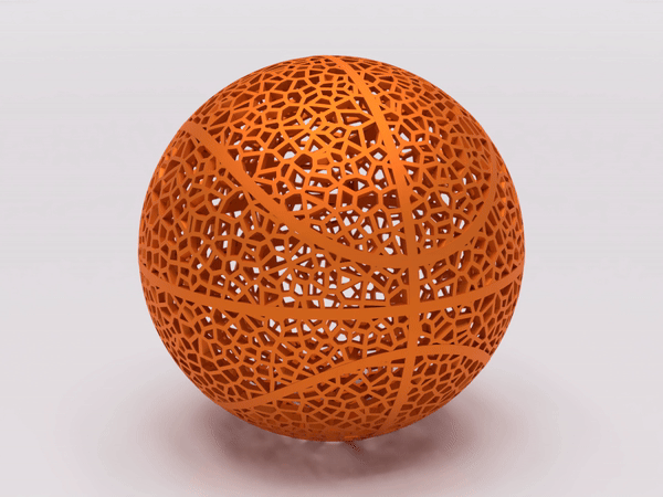 Bóng rổ Voronoi Airless - Image 1