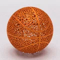 Bóng rổ Voronoi Airless - Thumbnail 1