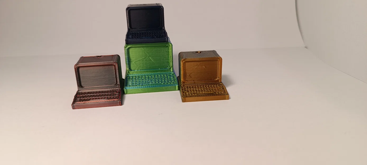 Móc khóa hình máy tính cổ điển 3D độc đáo cho tín đồ công nghệ - Image 4